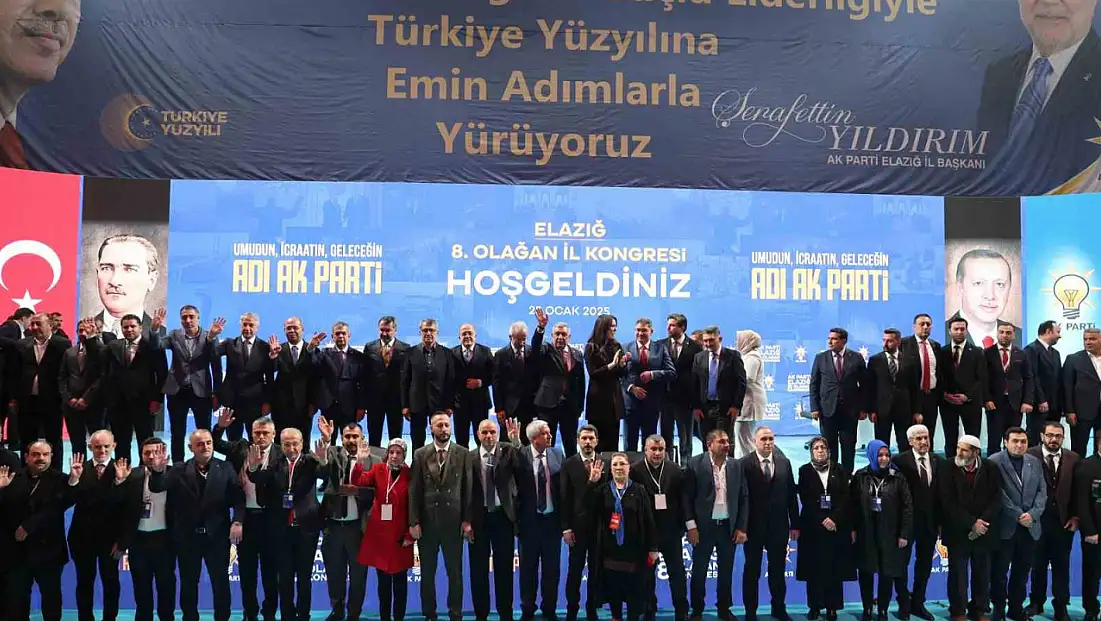 AK Parti Elazığ'da kongre heyecanı