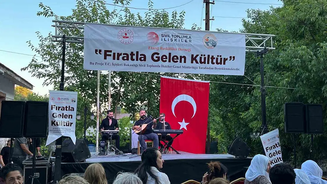 'Fırat'la Gelen Kültür' projesi Beyelması köyünde hayata geçti