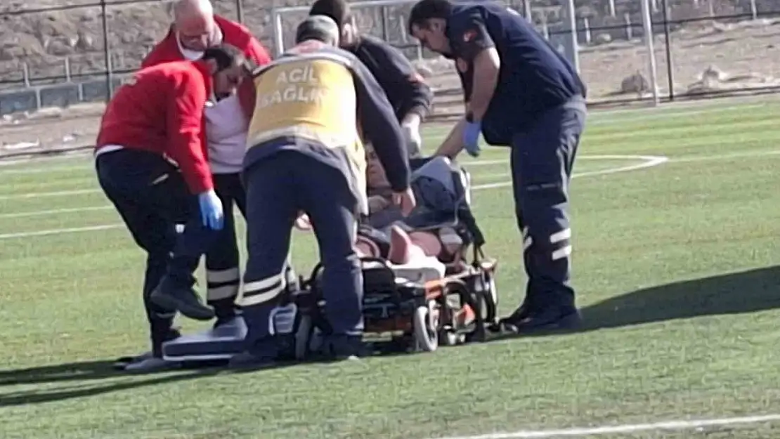 Beyin kanaması geçiren hastanın imdadına ambulans helikopter yetişti