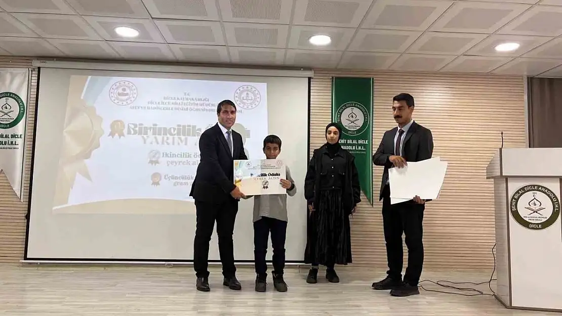 Dicle Şehit Bilal Dicle Anadolu İmam Hatip Lisesi'nde aynı günde 3 anlamlı etkinlik