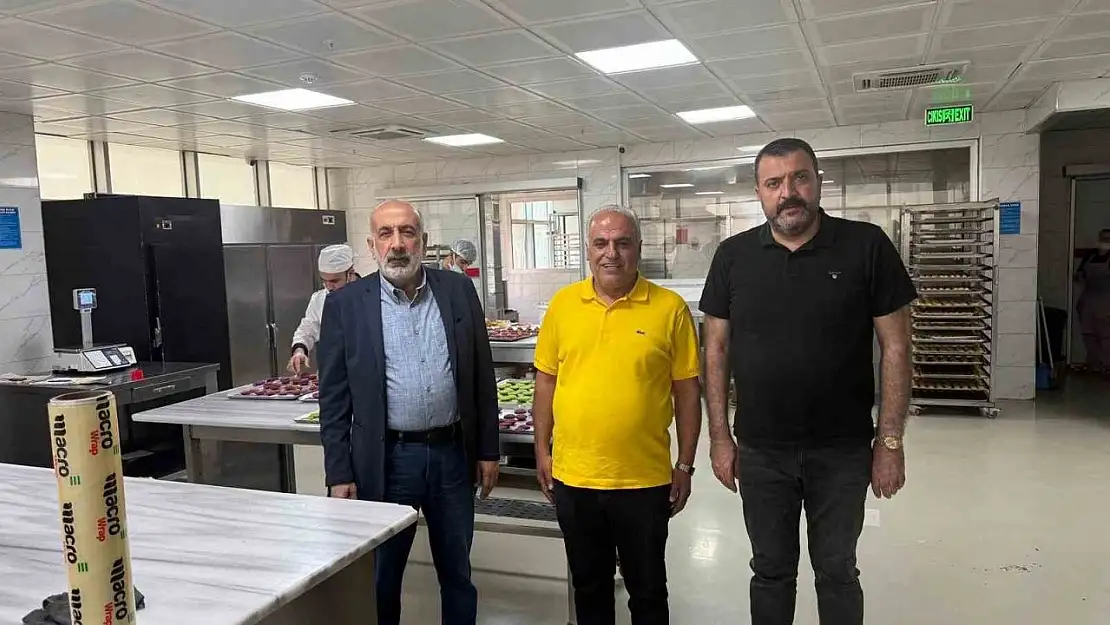 DTSO ve OSB'den Hacıbaba'ya destek ziyareti