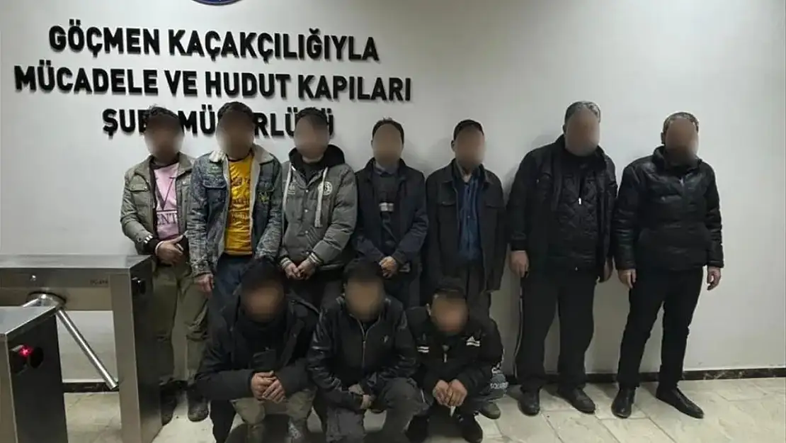 Elazığ'da Göçmen Kaçakçılığı Operasyonu