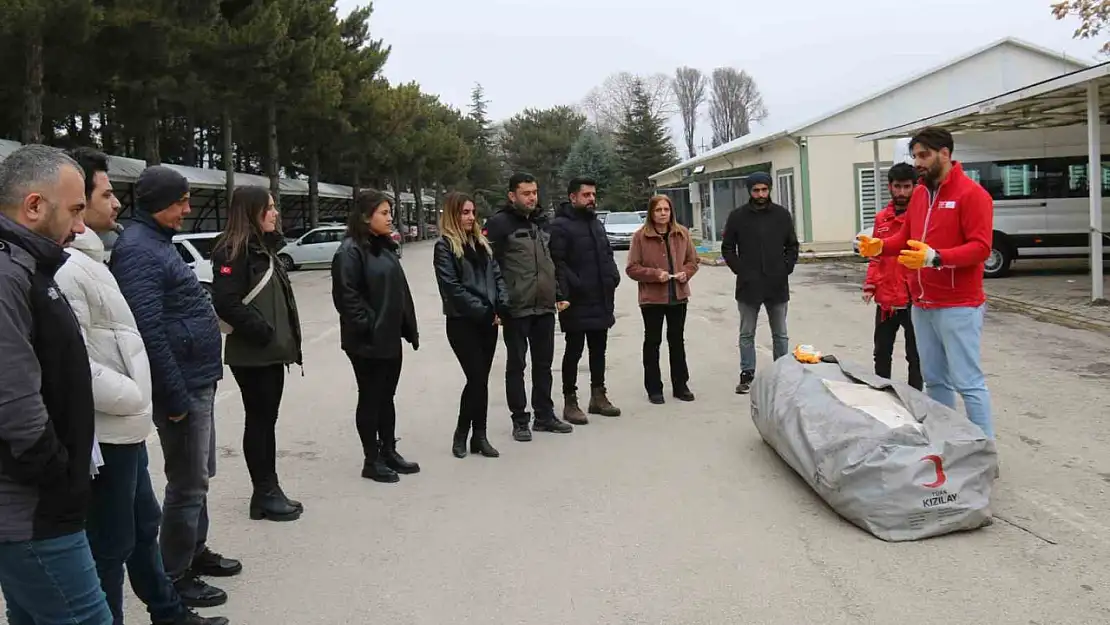 Elazığ'da Türk Kızılayı'ndan eğitim