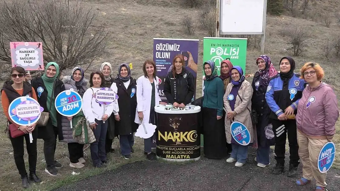 Malatya'da doğa yürüyüşü ve fidan dikimi etkinliği düzenlendi