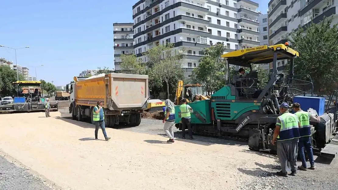 Selahaddin Eyyubi Bulvarı'nda altyapı güçlendiriliyor