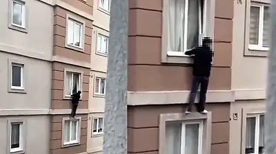 Ümraniye'de Korkunç Olay: Aile Tarafından Basılan Çift Camdan Atladı