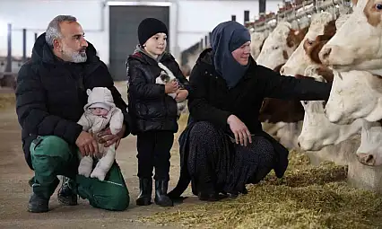 TKDK'dan aldığı destekle ülkesine dönüp çiftlik kurdu, 432 ton süt üretiyor