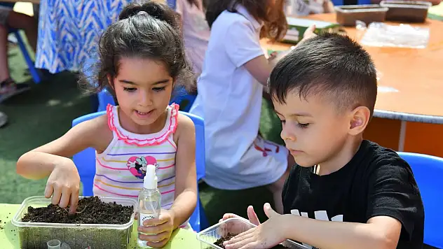 Başkan Geçit, 'Toprağa dokunan her çocuk, geleceğe umut olur'