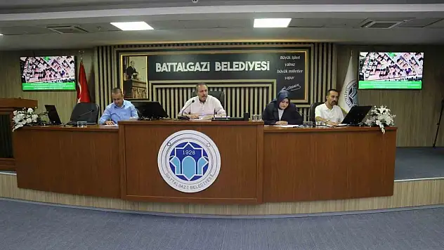 Battalgazi Belediyesi Ağustos Ayı meclis toplantısı tamamlandı