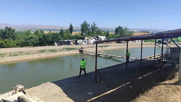 Diyarbakır'da sulama kanalına düşmüş olabileceği değerlendirilen kişi için arama çalışması başlatıldı
