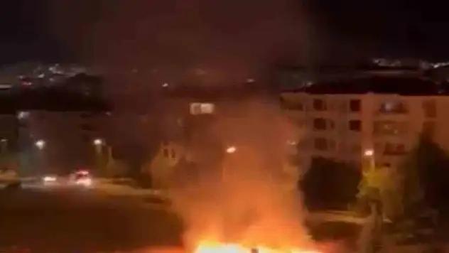 Elazığ'da çıkan yangın söndürüldü