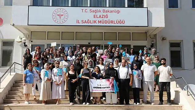 Elazığ'da Dünya Emzirme Haftası etkinlikleri