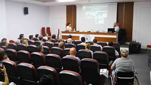 Elazığ'da Havalı ve Ateşli Silahlar Aday Hakem Kursu başladı