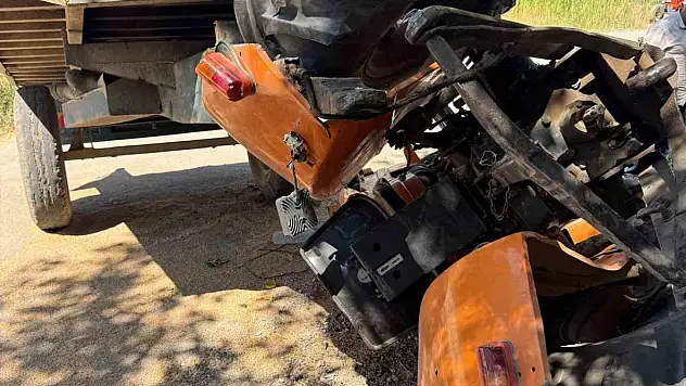 Malatya'da traktör kazası: 2 yaralı