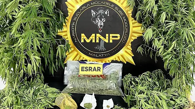 Malatya'da uyuşturucu operasyonu