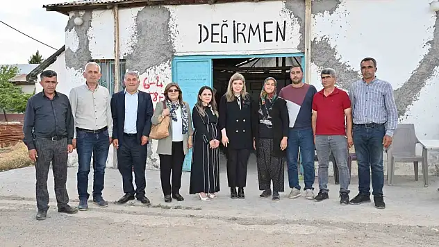 Milletvekili Ölmeztoprak, Doğanşehir'de üreticilerle buluştu