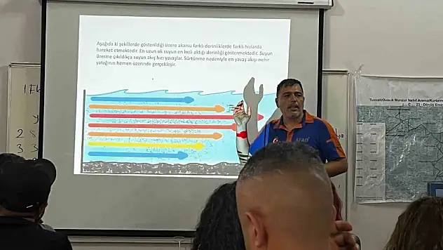 Tunceli'de su üstü arama kurtarma eğitimleri başladı