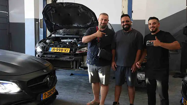 'Avrupa'da parça var, usta yok' diyen gurbetçiler 10 milyonluk araçlarını Türk ustalara yaptırıyor