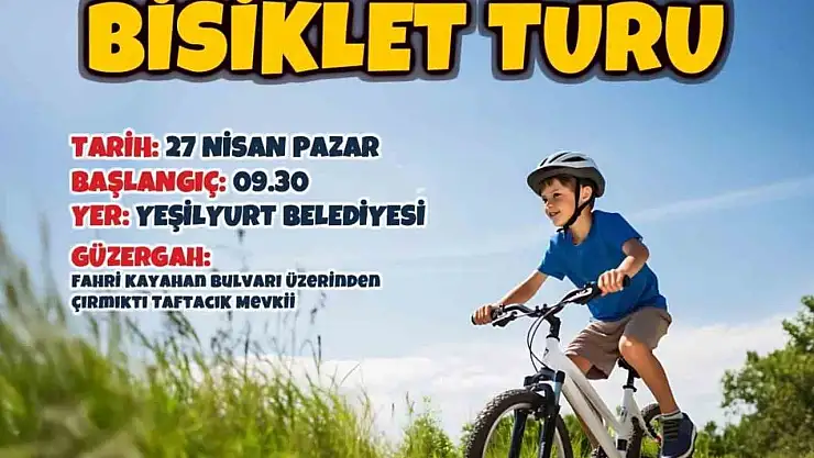 'Yeşilyurt'a Bahar Geldi' Bisiklet Turu 27 Nisan Pazar günü yapılacak
