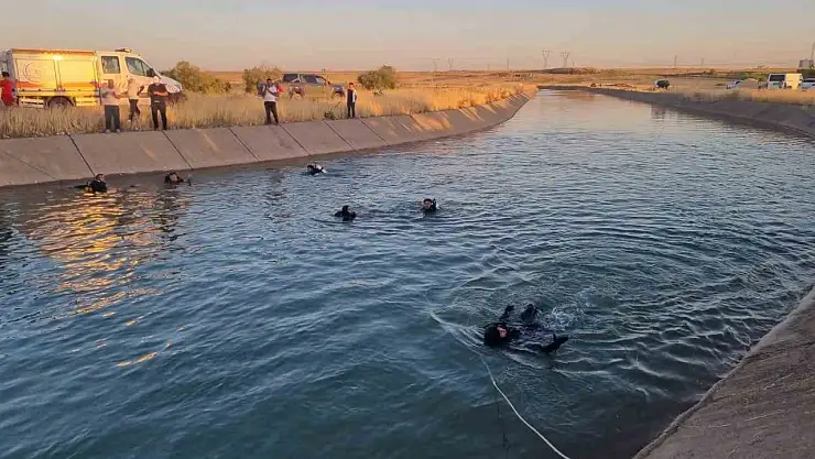 112 personeli en acı çağrıyı aldı, sulama kanalında boğulan çocuk oğlu çıktı