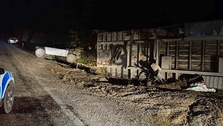 Adıyaman-Malatya karayolunda tek taraflı trafik kazası: 1 yaralı