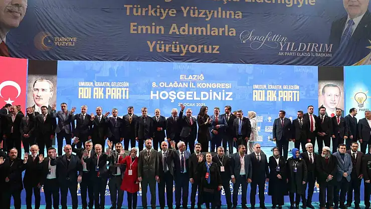 AK Parti Elazığ'da kongre heyecanı