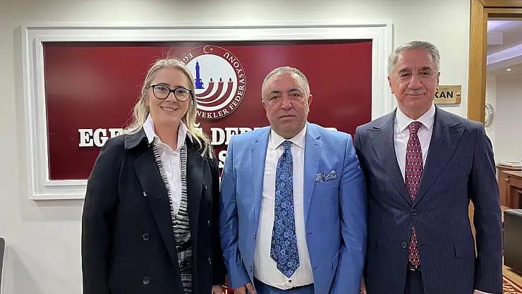 AK PARTİ HEYETİ, EGE ELAZIĞ DERNEKLER FEDERASYONU' NU ZİYARET ETTİ.