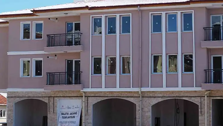 Akçadağ Çarşısı'nda teslimatlar başlıyor