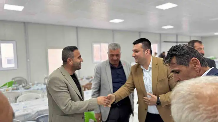 Akçadağ'da bayramlaşma töreni