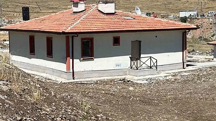 Akçadağ Kozluca'da deprem konutlarında sona doğru