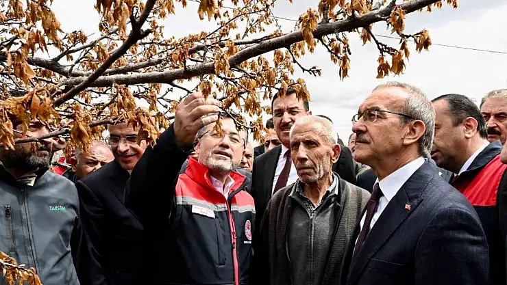 Bakan Yumaklı: 'Don zararı görülen bölgelerde tüm üreticilere destek sağlanacak'