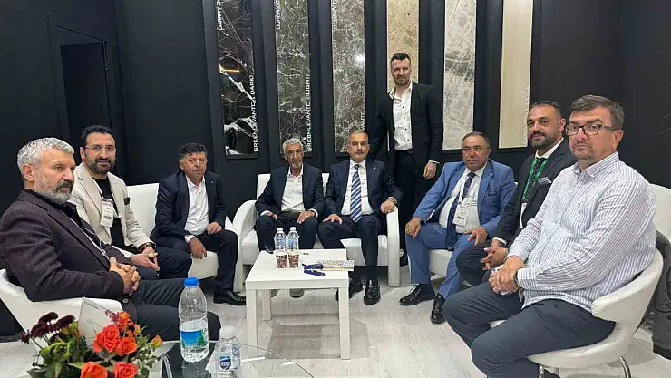 Başkan Alan: ''Elazığ, mermer sektöründe iyi bir konumda'