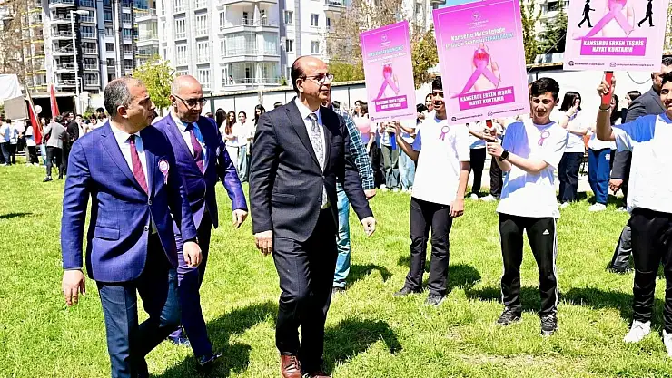 Başkan Geçit, ' Kanserle mücadelede erken teşhis hayat kurtarır'