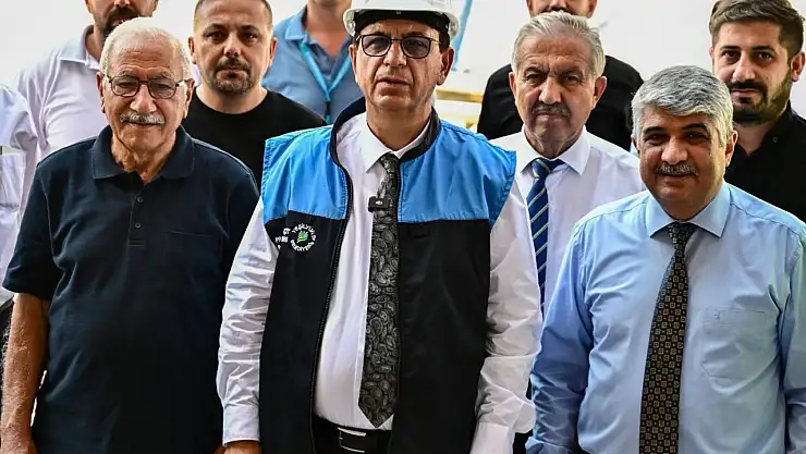 Başkan Geçit, Yeşil Yaşam Evleri inşaatını inceledi