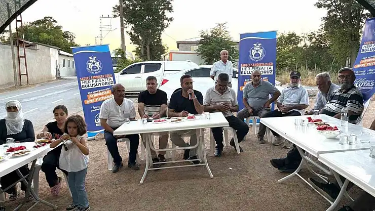 Başkan Hasan Ulutaş, Bahri Mahallesi'nde vatandaşlarla buluştu