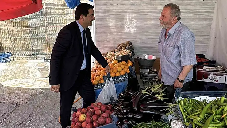 Başkan Taşkın, Akpınar esnafları ile buluştu