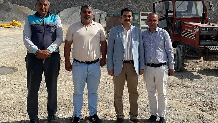 Başkan Taşkın, Çınarpark alanında incelemelerde bulundu