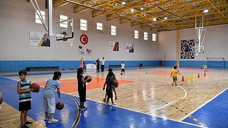 Basketbol kursuna yoğun ilgi