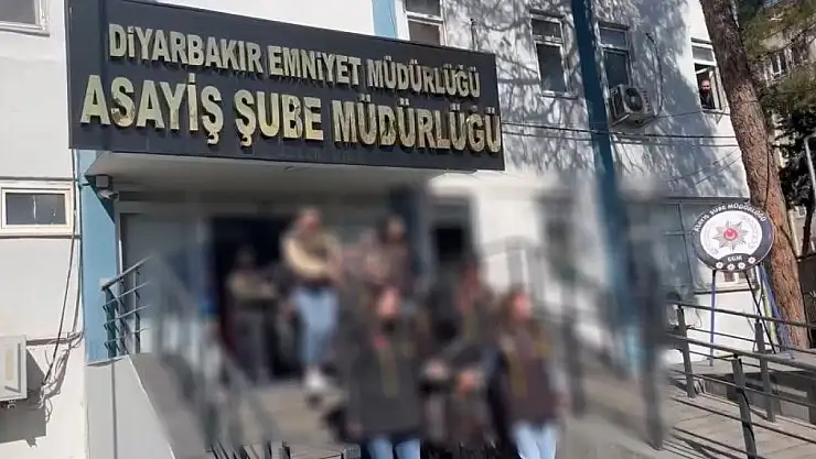 Batman'dan Diyarbakır'daki nevruza yankesicilik için gelen 5'i hamile kadın 14 şüpheli çaldıkları 19 telefonla yakalandı