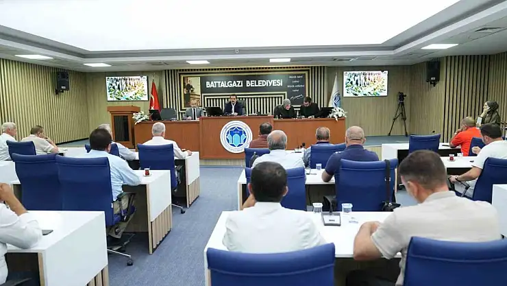 Battalgazi Belediye Meclisi ağustos ayı ilk oturumu gerçekleştirildi