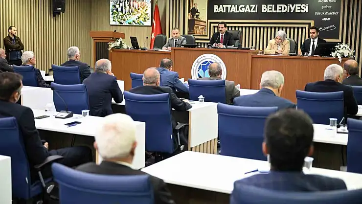 Battalgazi Belediye Meclisi Nisan ayı toplantısını gerçekleştirdi