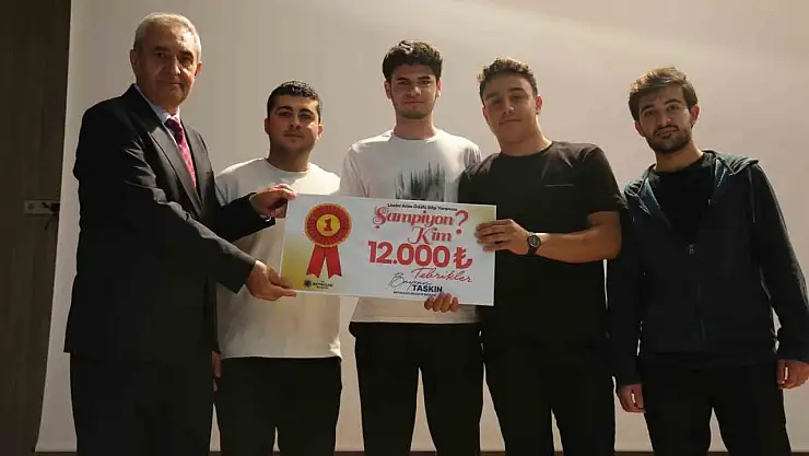 Battalgazi'de ''Şampiyon Kim?'' yarışmasının birincisi belli oldu
