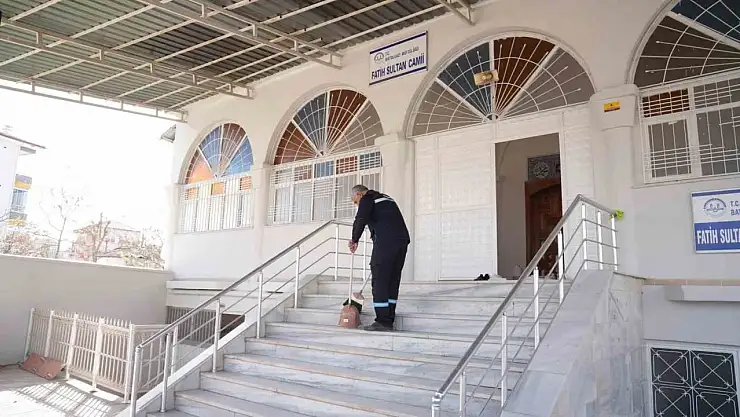 Battalgazi'de camiler bayrama hazırlanıyor