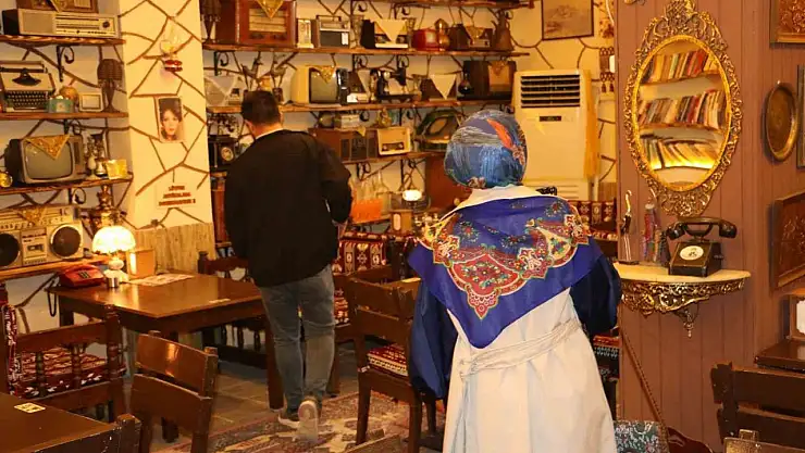 Bu işletmede müşteriler zamana yolculuk yapıyor