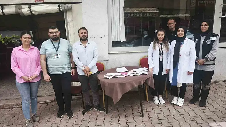 Çemişgezek'te obezite farkındalık etkinlikleri