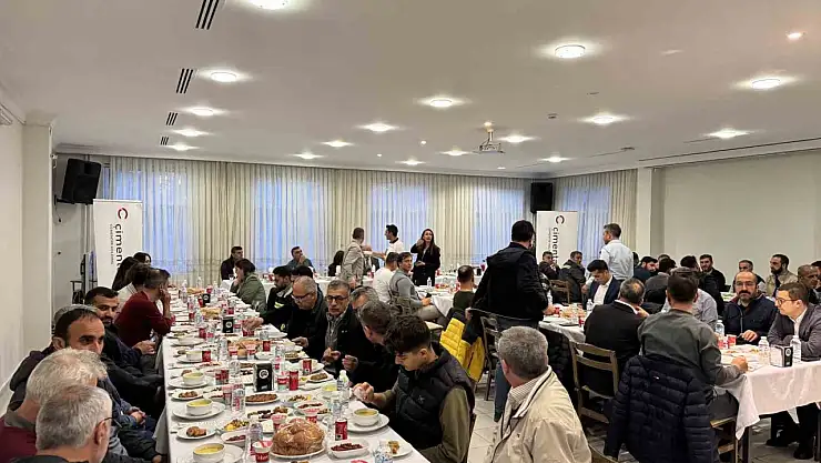 Çimentaş Elazığ fabrikasında geleneksel iftar programı gerçekleşti