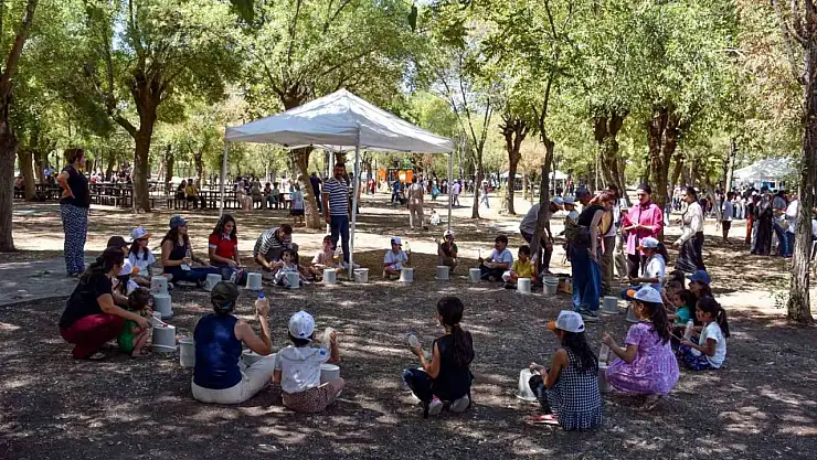 Çocuklar sanatla buluştu