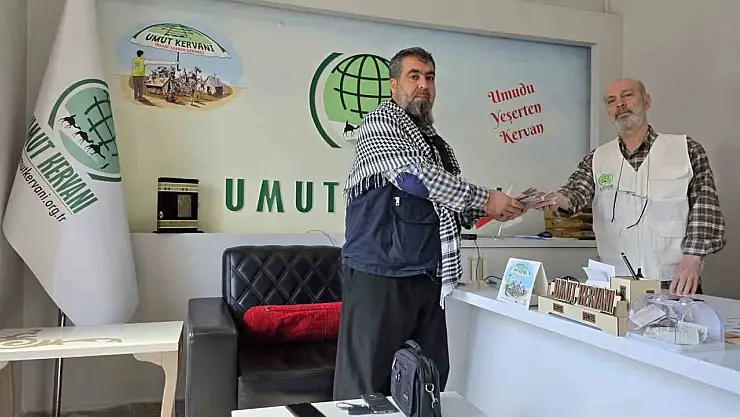 Dicle'de yardım kampanyasında toplanan 140 bin TL Gazze'ye bağışlandı