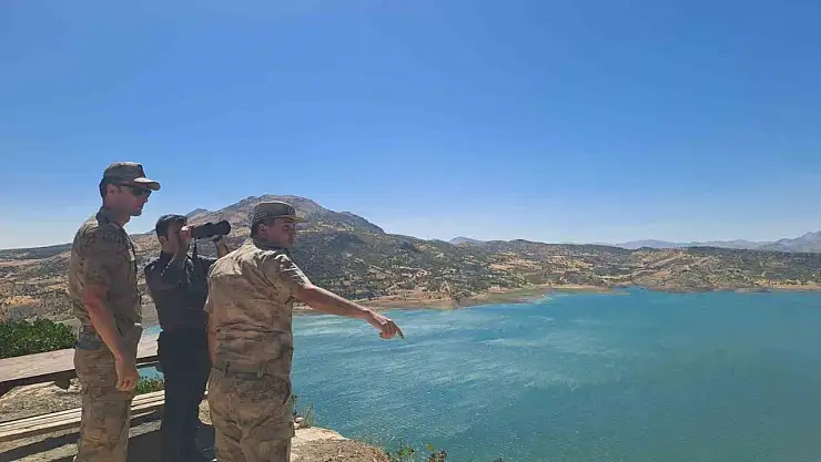 Dicle Kaymakamı Atış ve İlçe Jandarma Komutanı Koca üs bölgesini ziyaret etti