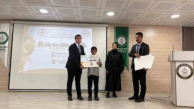 Dicle Şehit Bilal Dicle Anadolu İmam Hatip Lisesi'nde aynı günde 3 anlamlı etkinlik